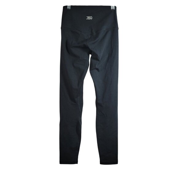 J80 Fit Fitness Women Leggings Black Size 4 Mid Rise Stretch Athletic Athleisure - Picture 5 of 6